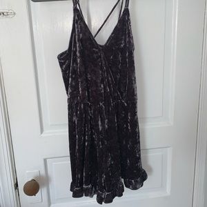 Kendall & Kylie velvet romper